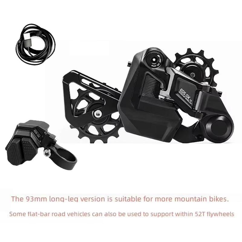 Wheeltop EDS OX 11/12 скоростей беспроводной электронный переключатель передач MTB, комплект заднего переключателя передач, легкий, прочный, снаряжение для горного велосипеда