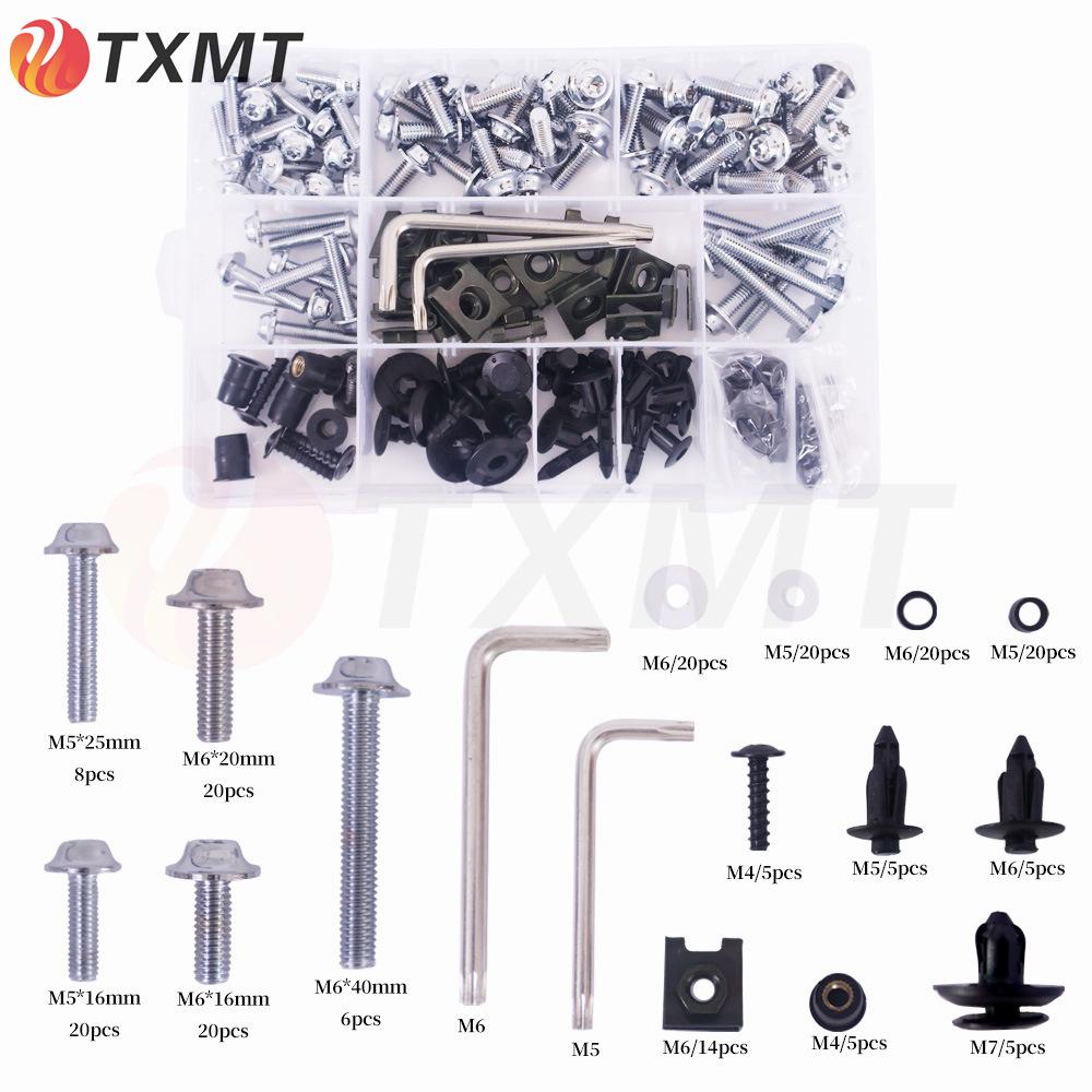 Kawasaki Z1000/SX Z900 Z650 Z400 Ninja Stainless Steel Full Car Shell Screws