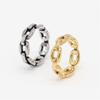 2026 Fashion Simple European and American Cold Wind Chain Jewelry Accessories Party Gift Ring
