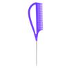 Hair Highlighting Tail Comb AntiStatic Hair Styling Comb for Barber Salon Home(Purple )