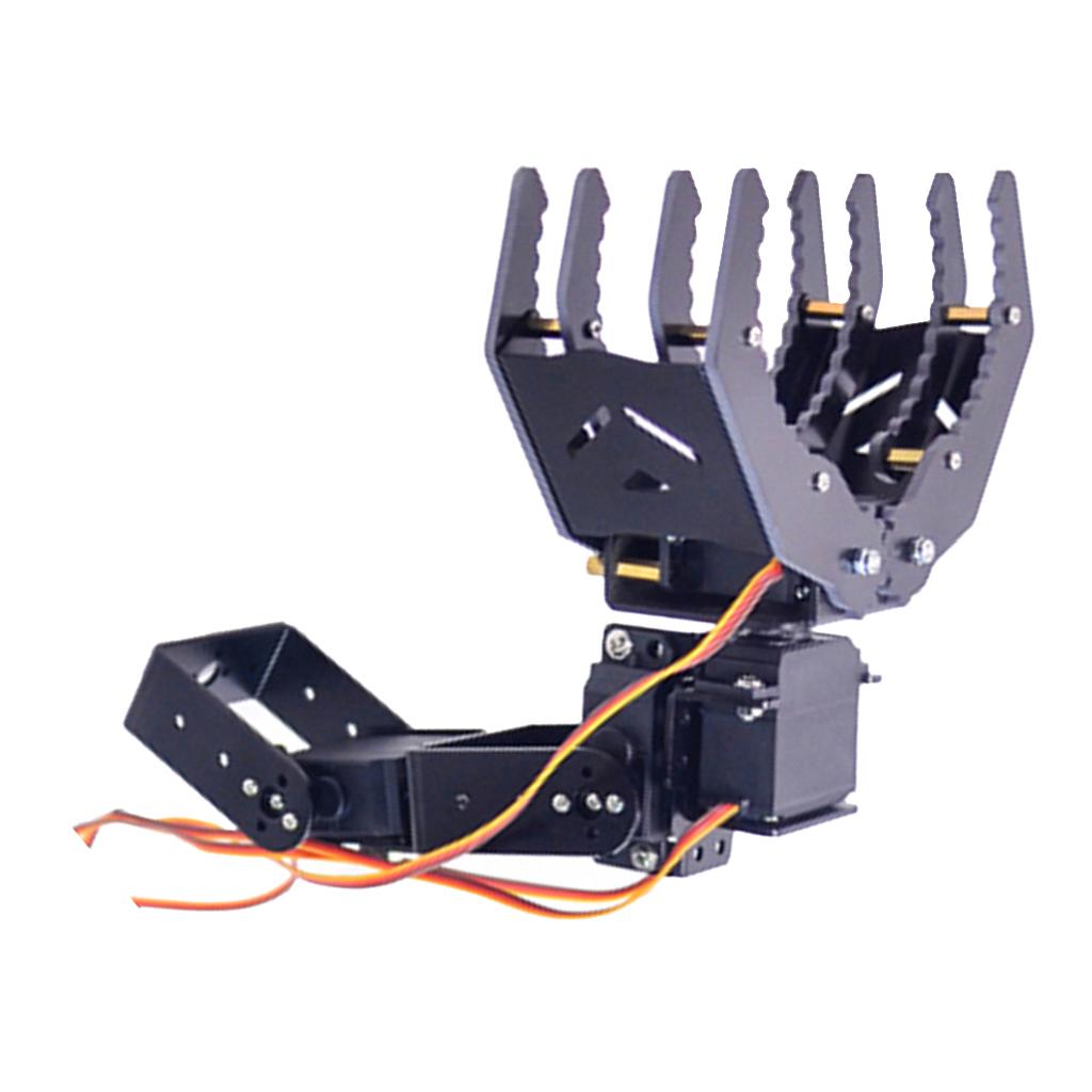 Манипулятор 4 DOF Робот Захват Коготь DIY с U-образным кронштейном Гибкий 995 Сервопривод