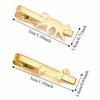 Punk Cat Tie Clip Cute Sausage Dog Necktie Buckle Creative Dachshund Tie Pin  Women Men