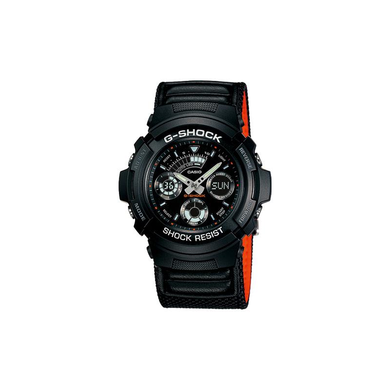 G-Shock Casio классическая серия, модные, простые и смелые, автоматическая подсветка, полностью автоматический календарь, водонепроницаемые и ударопрочные, люминесцентные AW-591MS-1A