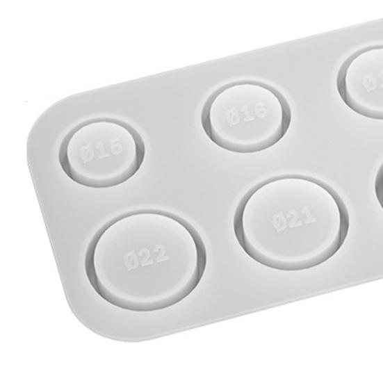 Форма для кольца из силиконовой смолы разных размеров для самостоятельного изготовления украшений, сережек, ожерелий, подвесок, кошачьих ушей