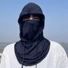 Летние Шляпы Для Женщин Защита От Солнца Уличные Анти-УФ Велосипедные Пляжные Шляпы Женские Широкополые Складные Дамские Шляпы Шляпы От Солнца Ледяная Шелк Защита Лица