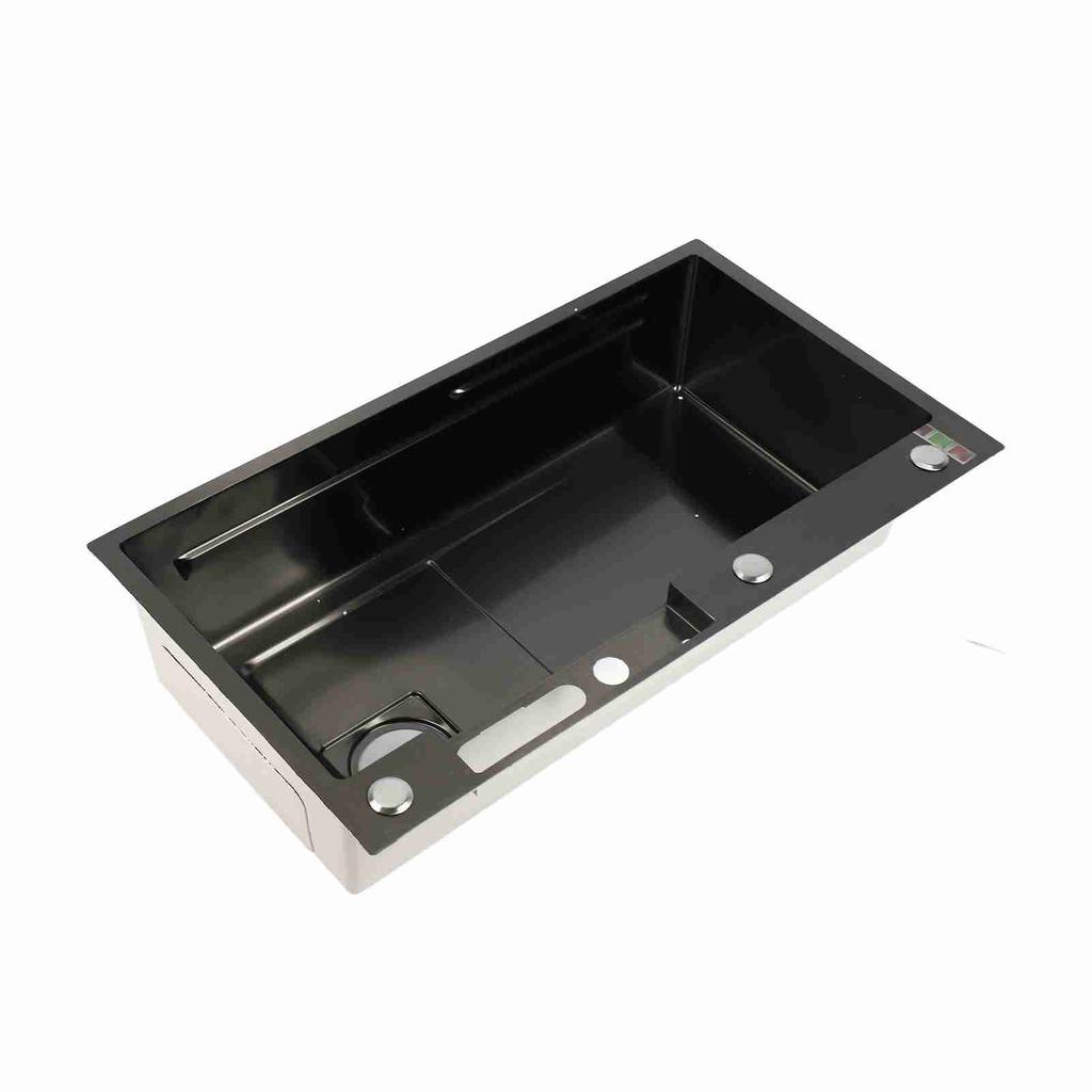 Умная кухонная раковина Профессиональная нержавеющая сталь Утолщенная матовая поверхность Большая емкость для умывальника