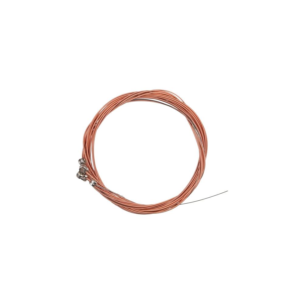 6 Strings Acoustic Guitar Strings Brass Red Copper Guitar Steel Strings Rainbow Colorful Anti Oxidation Coating