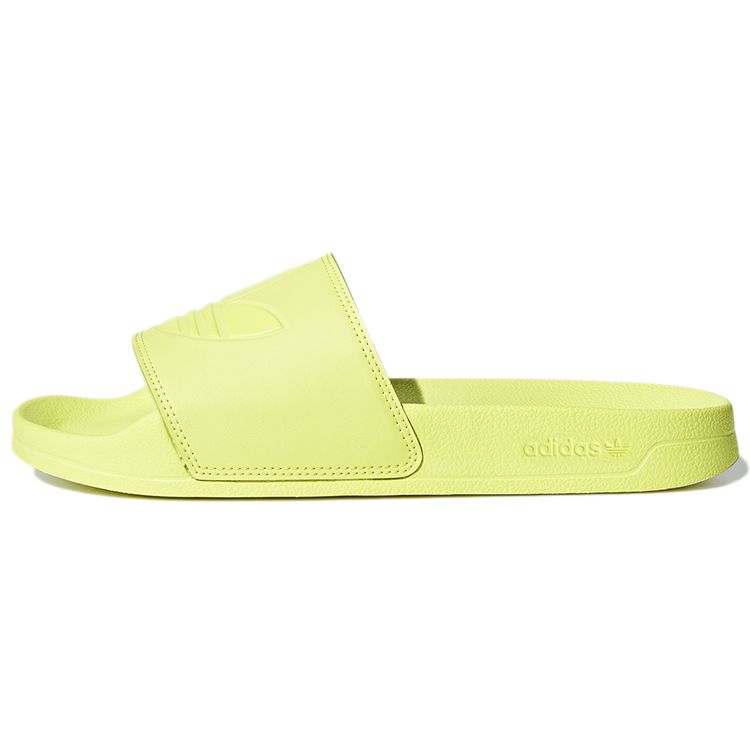 Adidas Originals Adilette Lite Comfortable Simple Non-Slip Slide Sandals Unisex Footwear Yellow GX8889