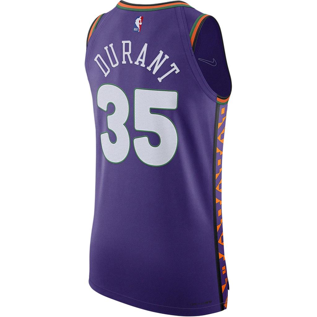 Nike X НБА Финикс Санз Кевин Дюрант Dri Fit Adv 2024/25 Городская версия Аутентичная майка Swingman FQ4479-505