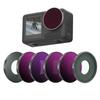 ND8 Filter Set Compatible for Action5pro/4 Camera Lens Filter ND8 ND16 ND32 CPLFilters for Enhances Photography
