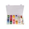 72 Colors Embroidery Floss Threads Colorful Letter Beads Set Ribbons Friendship Bracelet String Kit