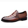 Luxury Brand Fashion Men Casual Shoes  Shoes Men Genuine Leather Slip-on Formal Shoes  Handmade Man Shoes