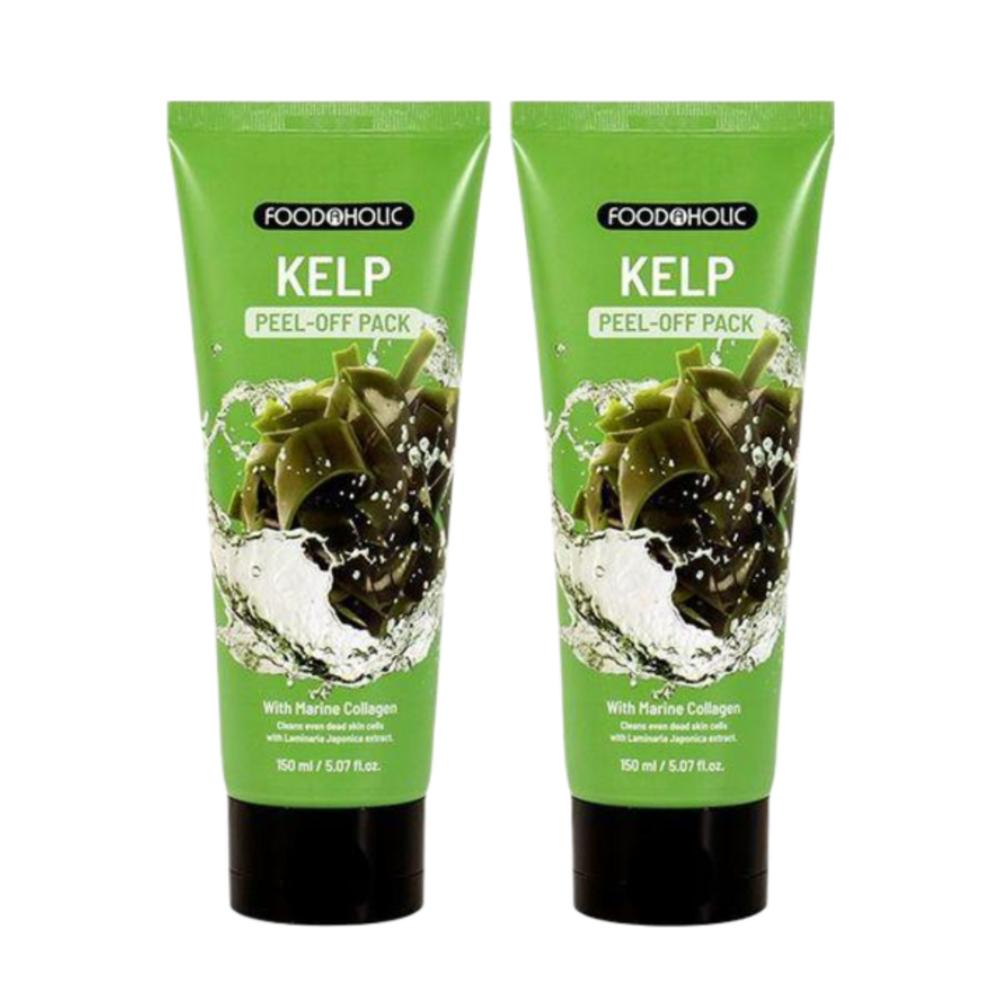 (2 pieces) Foodaholic Collagen Peel Off Pack 150ml / Kelp [33309516], 2 pieces, 1 piece