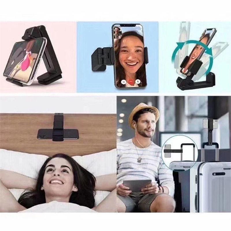 Регулируемый на 360 градусов держатель мобильного телефона для путешествий в самолете, поворотный складной портативный держатель для телефона, стойка GZW