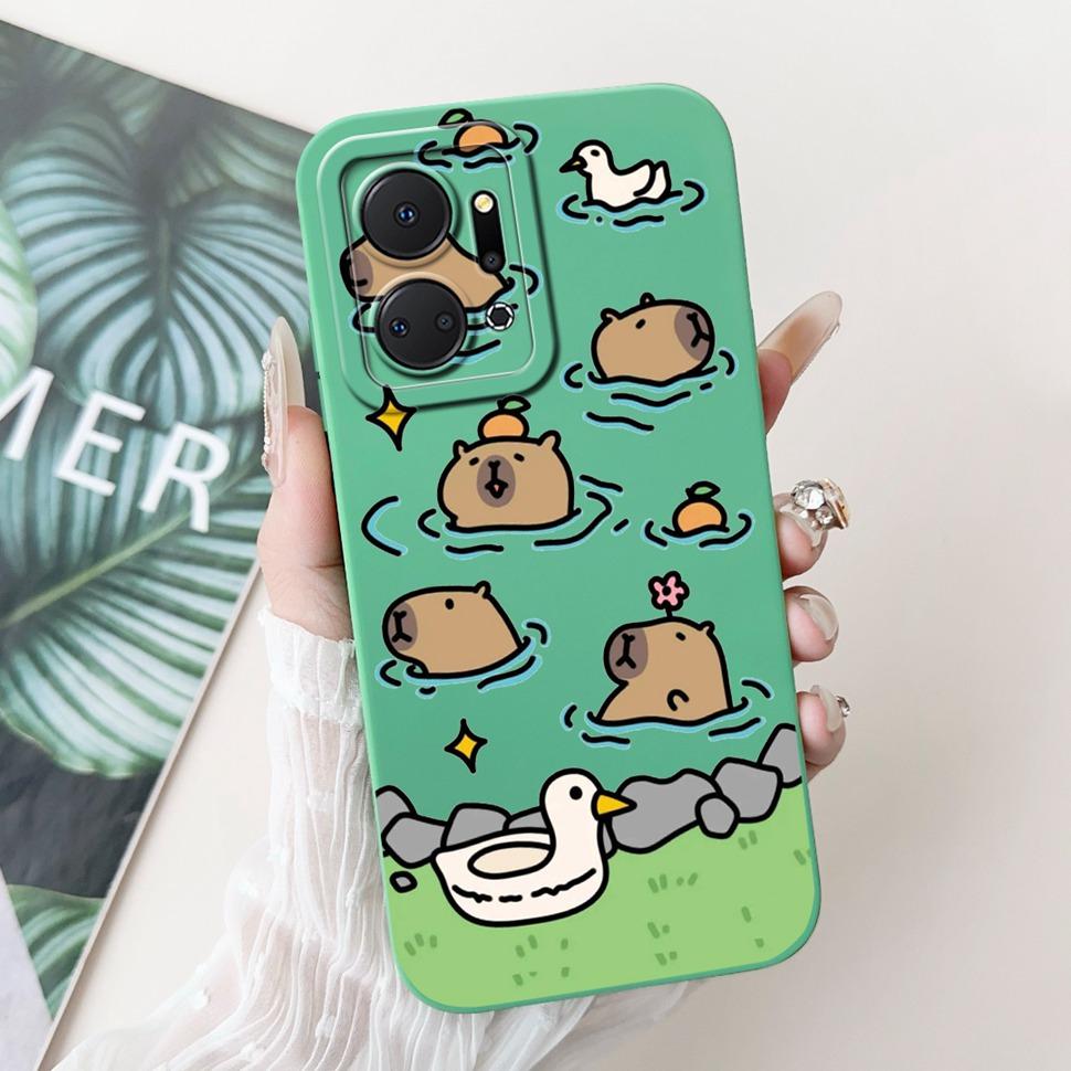 Роскошный painted чехол для Honor X7a 4G Case 2023 Силиконовый мягкий Fundas Чехол для телефона для Honor X7A X 7a HonorX7a Coque Capa