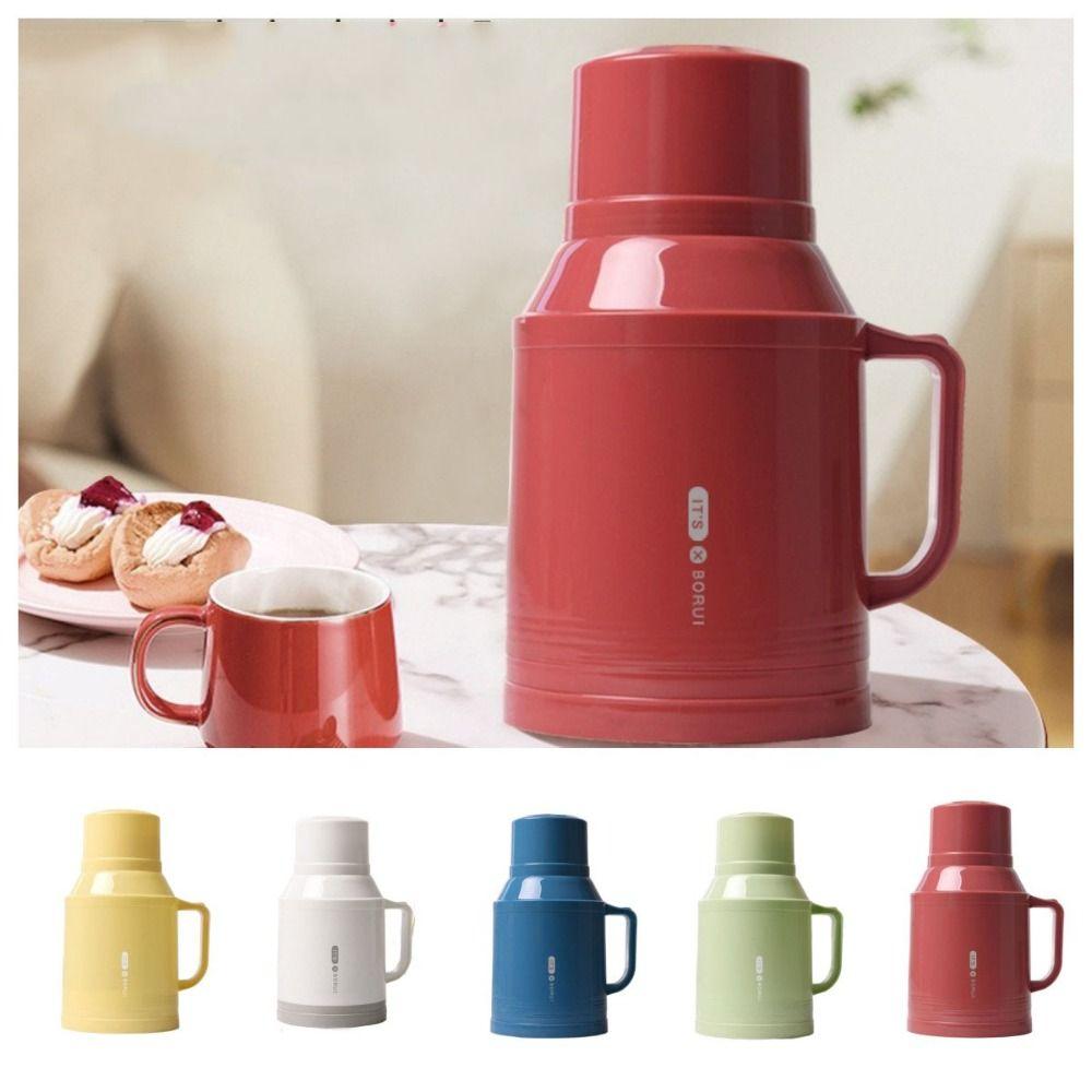 1L/1.6L Leakproof Insulated Warming Kettle Large Capacity Thermos Pot Hot Water Kettles Kitchen