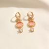 1 пара милых серег-подвесок в виде кроликов для женщин, серьги с цирконами, ювелирные украшения, аксессуары для свадьбы и вечеринки