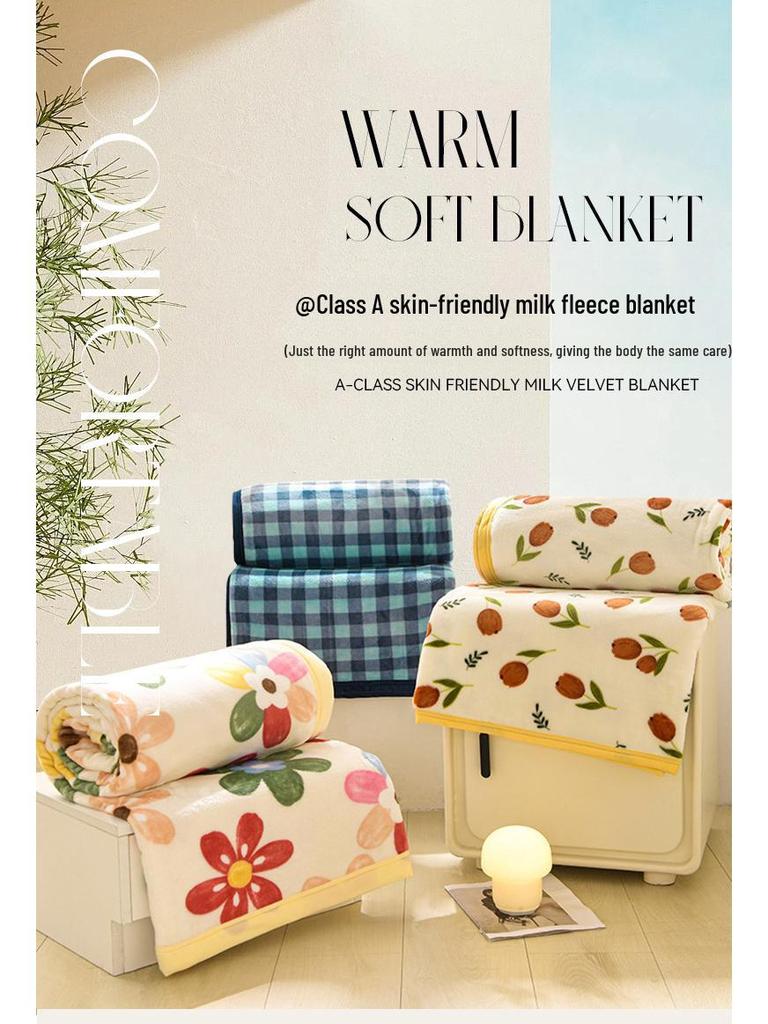 Фланелевое зимнее одеяло - односпальное/двуспальное, простыня, сон, кондиционер, подарок на мероприятие