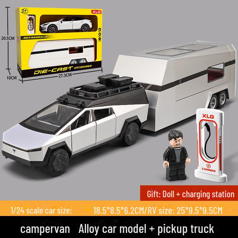 Большой игрушечный автомобиль-внедорожник из легкого сплава для детей