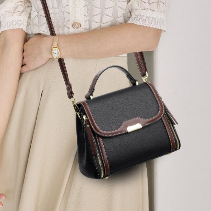 Women's bag spring new versatile shoulder messenger bag mother bag women's small square bag soft leather light luxury texture women's bag
