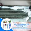 Набор для чистки ребер кондиционера, щетка для чистки катушек кондиционера, выпрямитель ребер конденсатора, инструмент для ремонта радиаторов кондиционера, испарителей