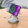 For Apple Watch/Airpods/Iphone Foldable 3-in-1 Magnetic Wireless Charging Stand with Rotatable Base
