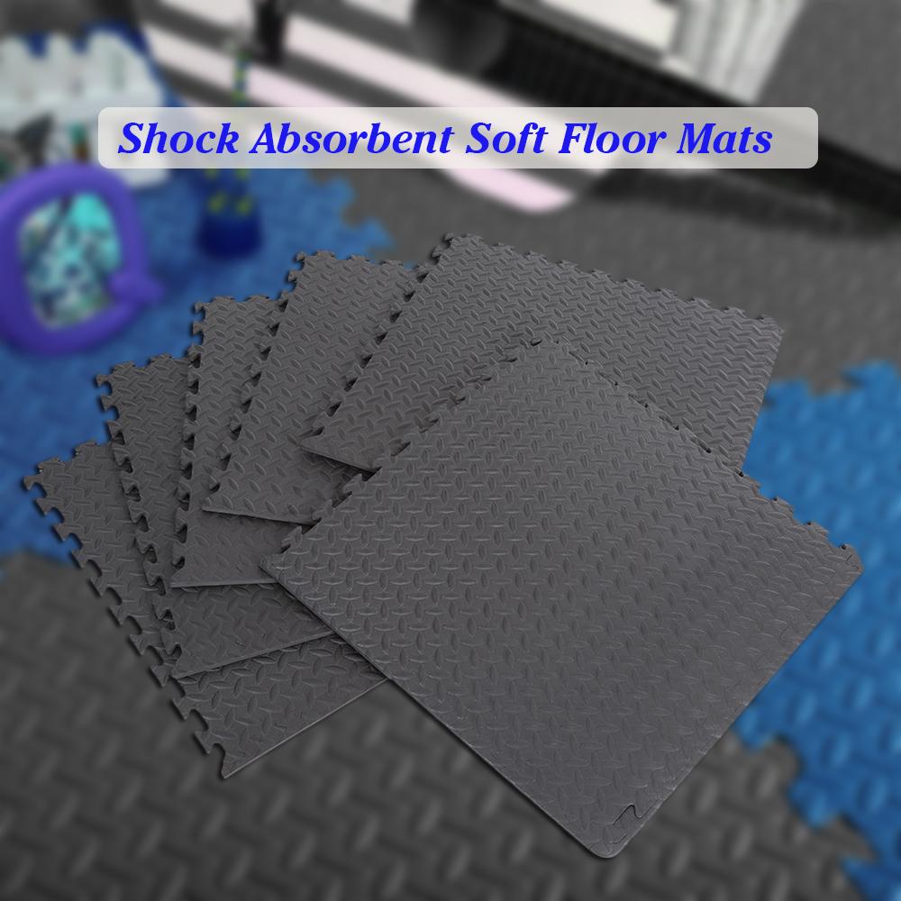 12 шт. 30*30 см защитный напольный коврик противоскользящая пузырьковая чаша пенопластовая подушка для упражнений