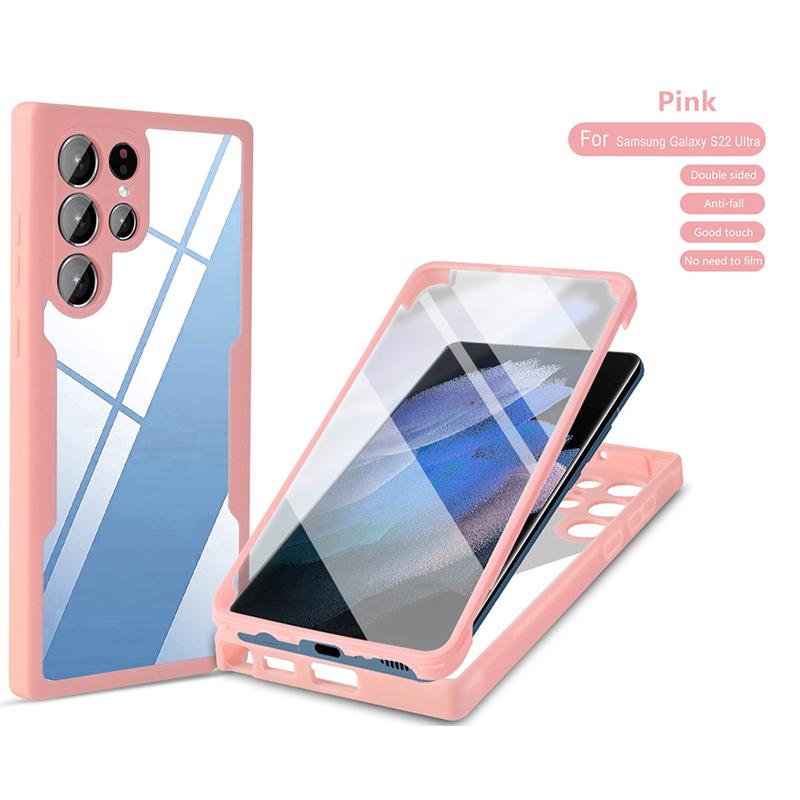 Чехол с полной защитой 360 для Samsung Galaxy A13 5G A33 A53 A73 A23 A03 Core Чехол-защитная пленка для экрана для Samsung A14 A24 A34 A54 A04E S