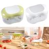 Easy Hand Push Garlic Chopper Manual Vegetable Mincer Portable Food Processor for Home Cooking Household Kitchen Tool