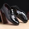 Мода Весна новый Модный универсальный мужской Туфли мужские Формальные Элегантные минималистичные Круглый носок для отдыха удобные Деловые туфли