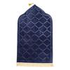 Travel Prayer Rug Soft Non-slip Flannel Carpet Embossing Floor Carpets for Muslim Ramadan Prayer Mat Worship Kneel