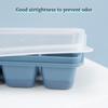 1/3pcs Big Ice Tray Ice Cube Mold Square Shape Ice Cream Maker Tray for Whiskey Cocktails DIY with Lid Silicone Kitchen Tools