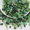 Multicolor Flat Bead Set: DIY Bracelet Spacer & Crystal Glass Beads In 4/6/8 Sizes