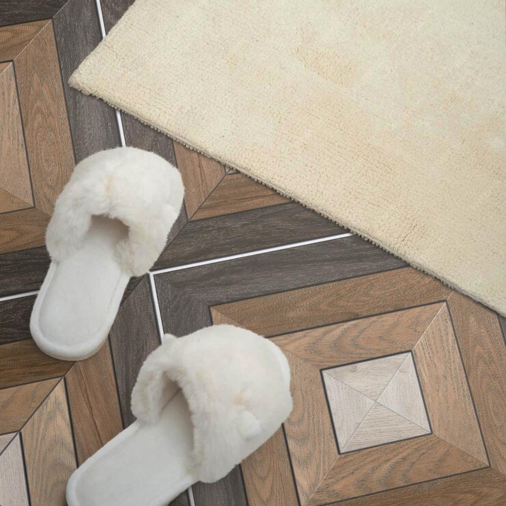 Naklejany Panel Dekoracyjny Do Szybkiej Odmiany Ściany 100X50 Cm Wzór Geometryczny W Romby