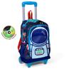 Синий школьный рюкзак с тремя отделениями Coral High Kids Saks Astronaut Pattern 23924