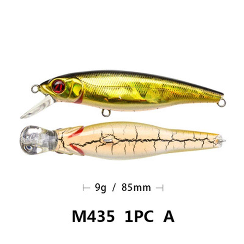 Multicolor Tackle Crankbaits Winter Fishing Minnow Lures Floating Minnow Baits Fish Hooks