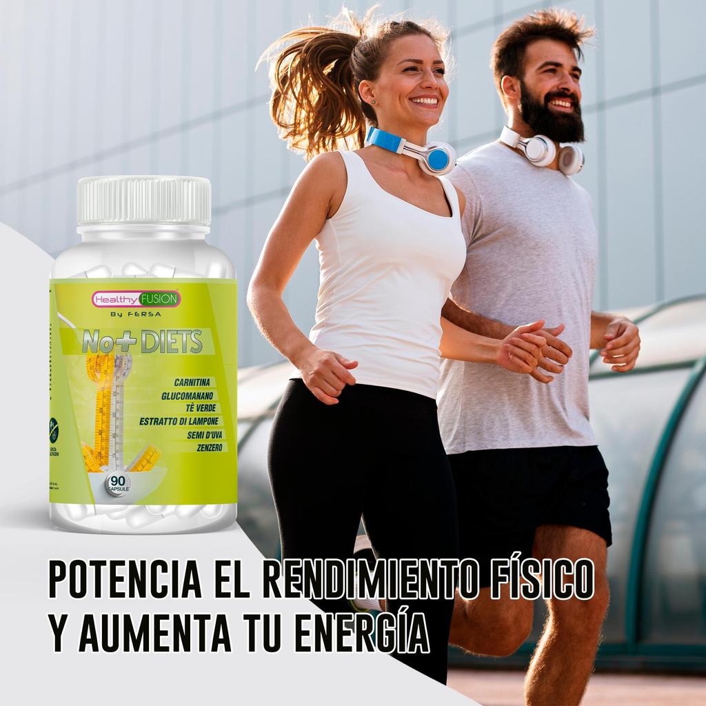 Healthy Fusion Powerful Fat Burner for Weight Loss | L-Carnitine + Green Tea + Raspberry Extract | 90 Count