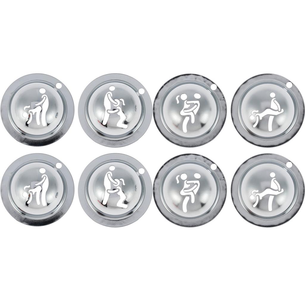 4/8 шт. маркер для рисования линий мяча для гольфа инструмент из нержавеющей стали забавный трафарет для маркера мяча для гольфа индивидуальный инструмент для самостоятельного изготовления аксессуары для мяча для гольфа