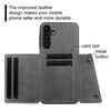 For Samsung Galaxy A16 5G/A16 4G Case Card Slots Kickstand Leather+TPU Phone Cover