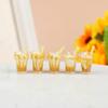 5Pcs 1:12 Dollhouse Miniature Sundae Ice Cream Cup Milk Tea Drink Decor Toy