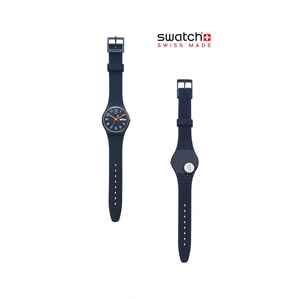 Swatch So28i700 ESSential Trendy LineS Ночью Женские Уретановые Часы