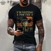 Trump Supporter Print Clothes Unisex Designer Unisex's T-shirts Unisex's Summer Clothes Unisex T Shirts Short Sleeve Trump Graphic T Shirts