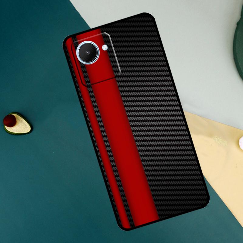 Чехол для Realme C30 C31 C33 C35 C53 C55 C11 C15 C25s C21Y GT Neo 5 3T 2T 9 10 11 Pro Plus с рисунком под карбон