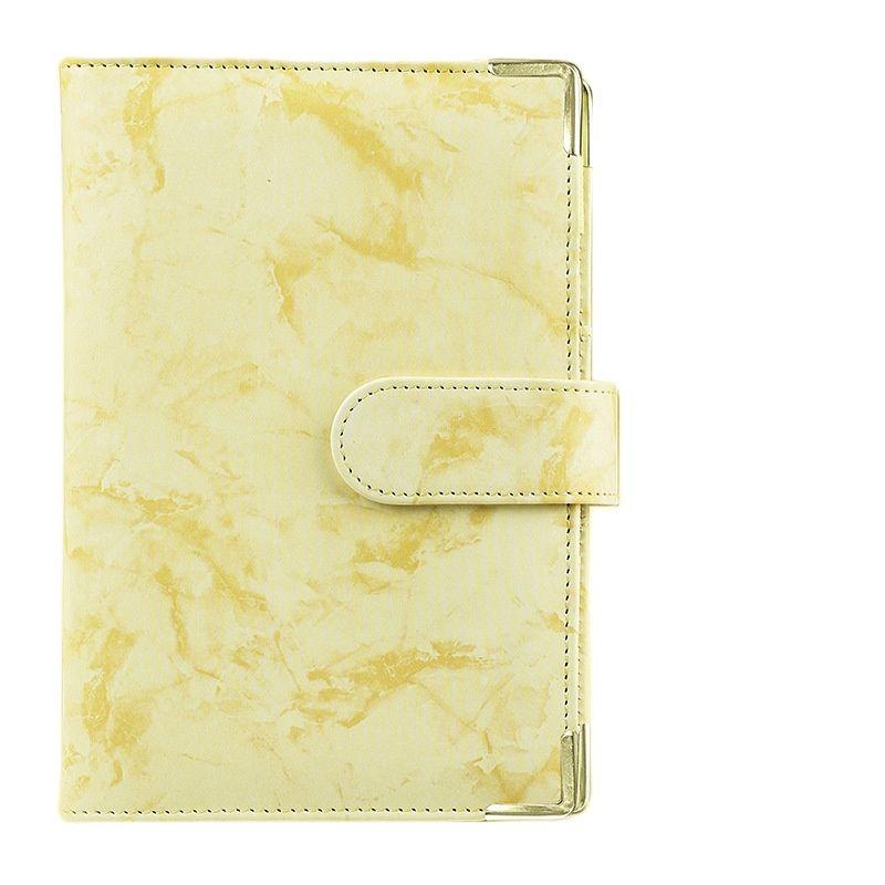 A5 A6 White Black Color Marble Binder DIY Binder Only Cover Diary Agenda Planner Paper Cover School Stationery