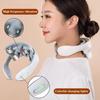 Smart Neck Massager Low Frequency Pulse Cervical Electric  Massagers Relaxation Physiotherapy Hot Compress Vibration Massage