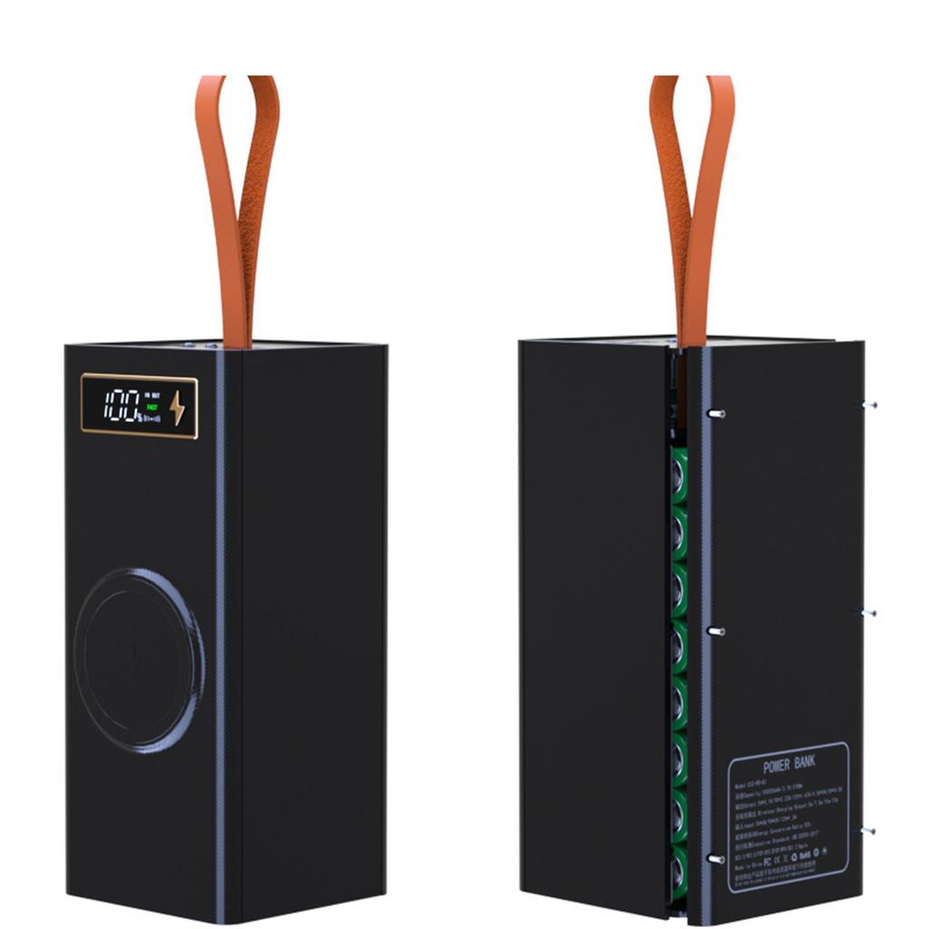 Корпуса для 32 аккумуляторов 18650, Корпус для Power Bank, Пластиковые корпуса, Кейс для быстрой зарядки для аккумуляторов 18650, Съемная конструкция