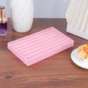 1PC, Flocking Jewelry Box Jewelry Tray, Color: Pink