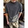 Men S Casual Short Sleeve T Shirt Breathable Summer Slim Fit