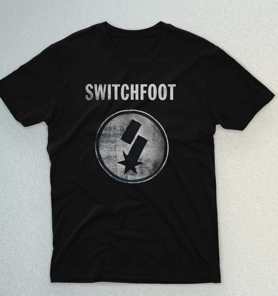 Футболка с логотипом тура группы Switchfoot 2025