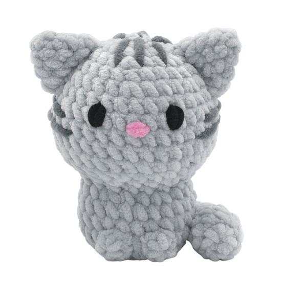 Набор для вязания крючком для начинающих Вязаный крючком Кот Тыква Набор для DIY Вязаный